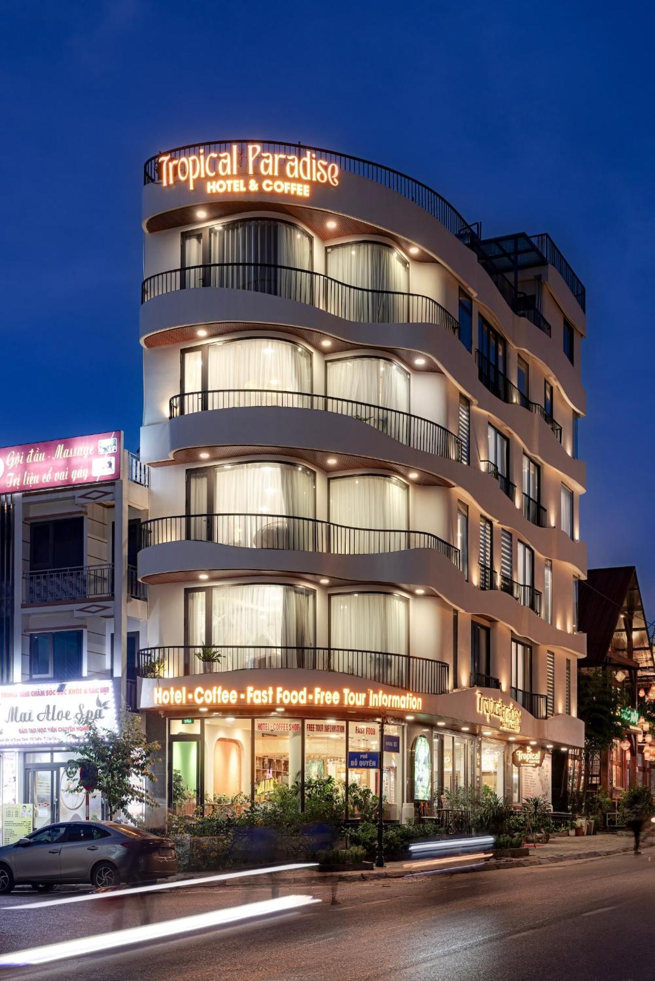 Tropical Paradise Sapa Hotel & Coffee 外观 照片