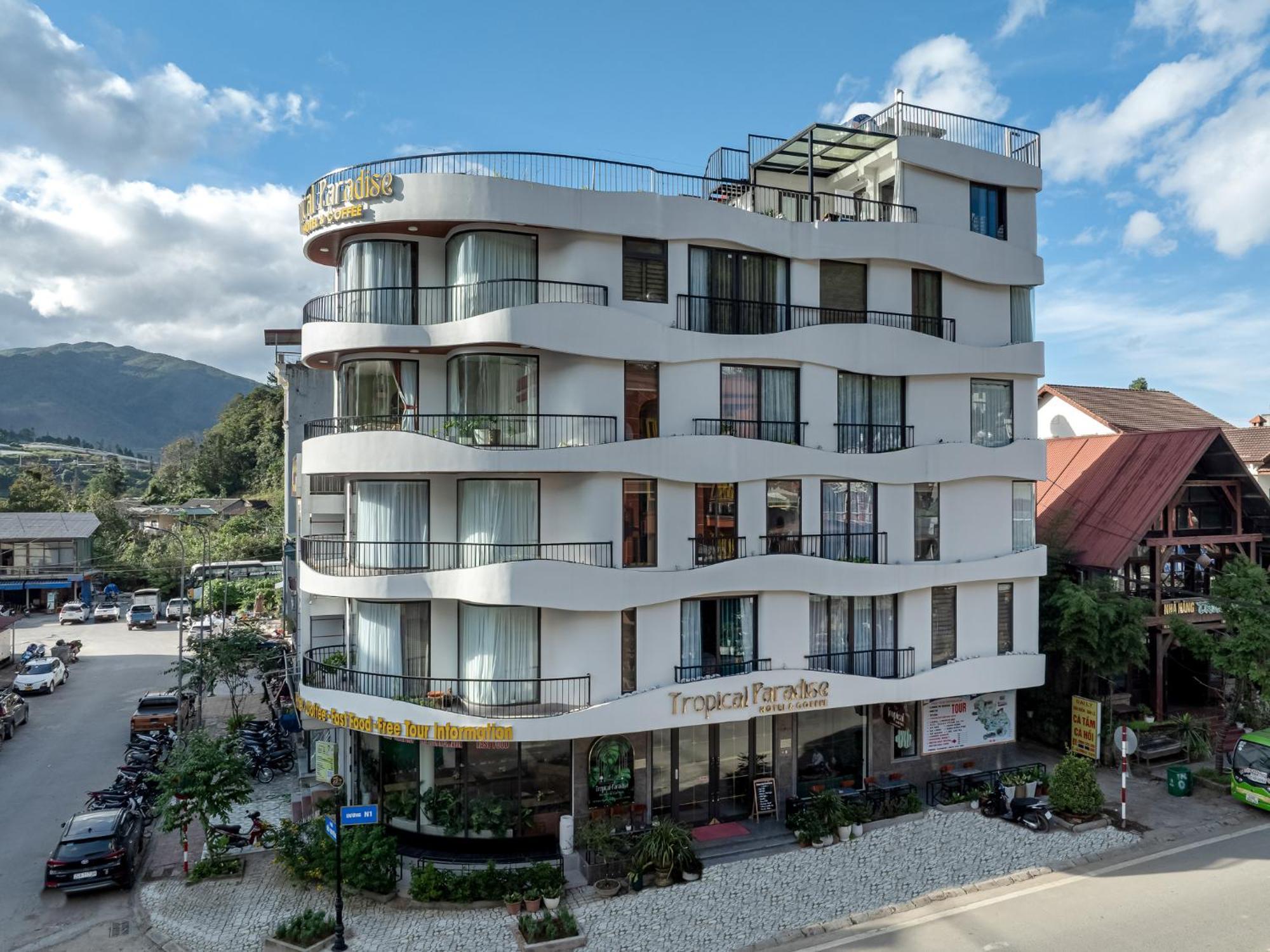 Tropical Paradise Sapa Hotel & Coffee 外观 照片