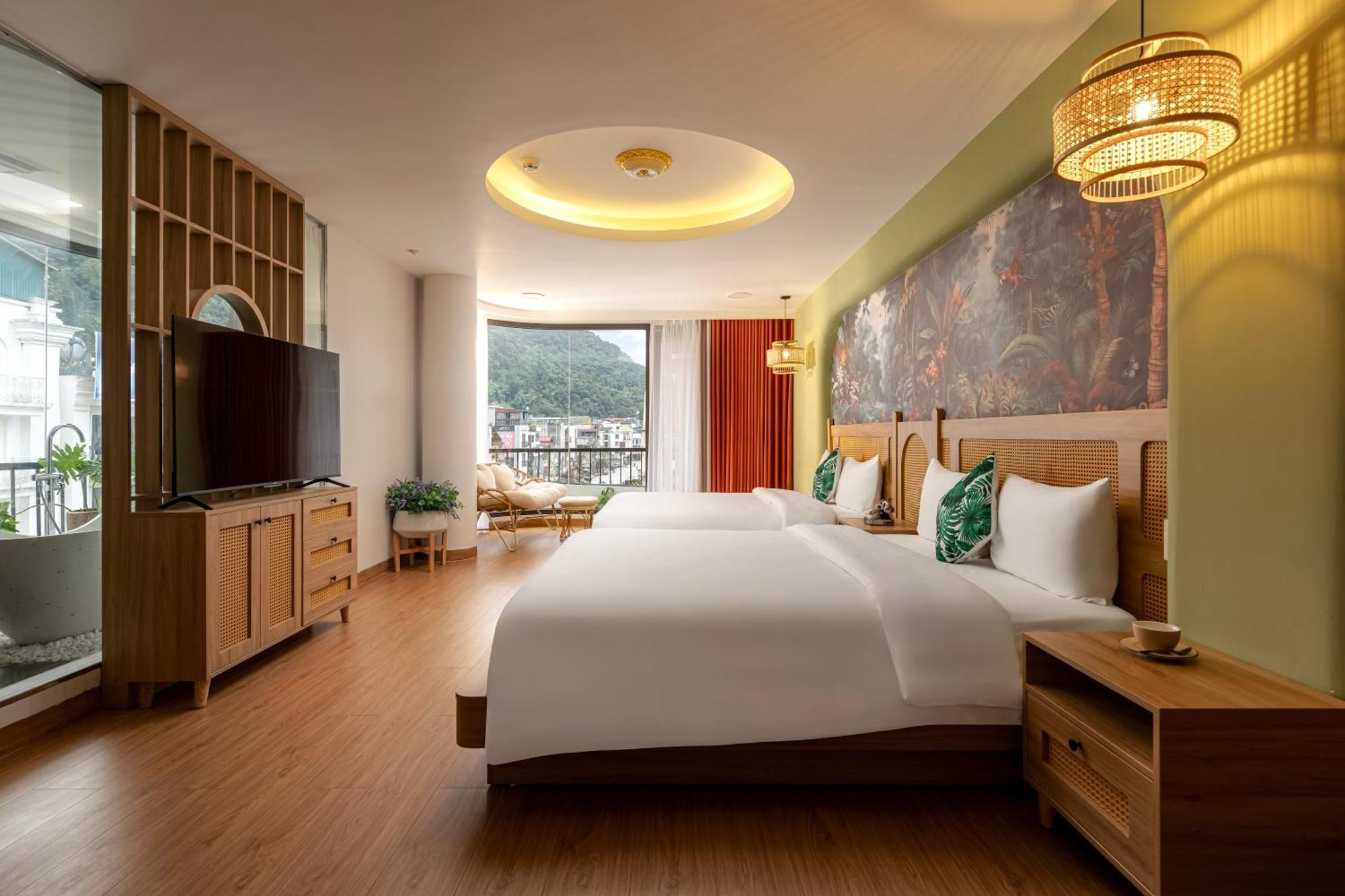 Tropical Paradise Sapa Hotel & Coffee 外观 照片